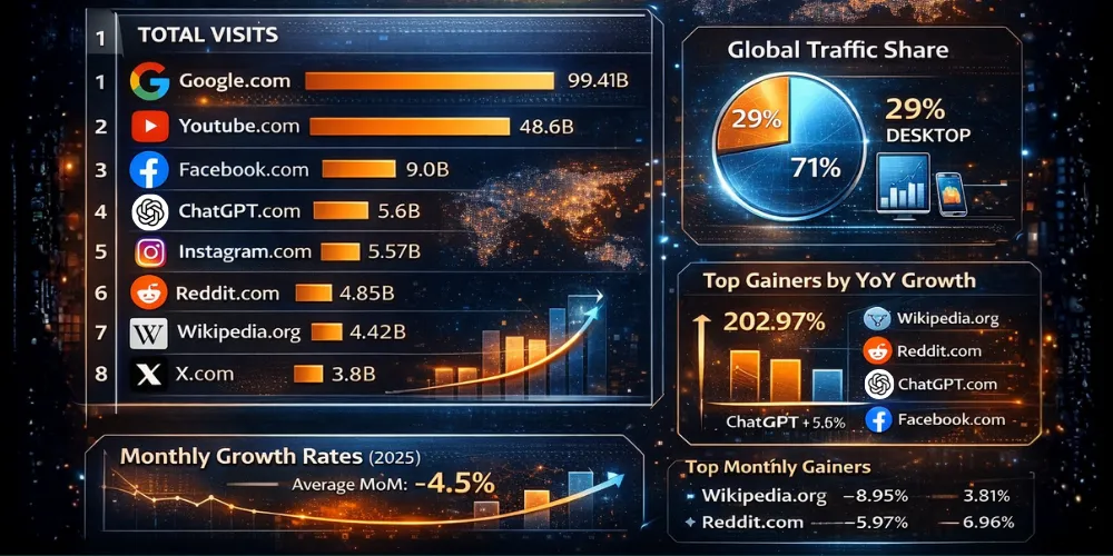 Top Websites Worldwide